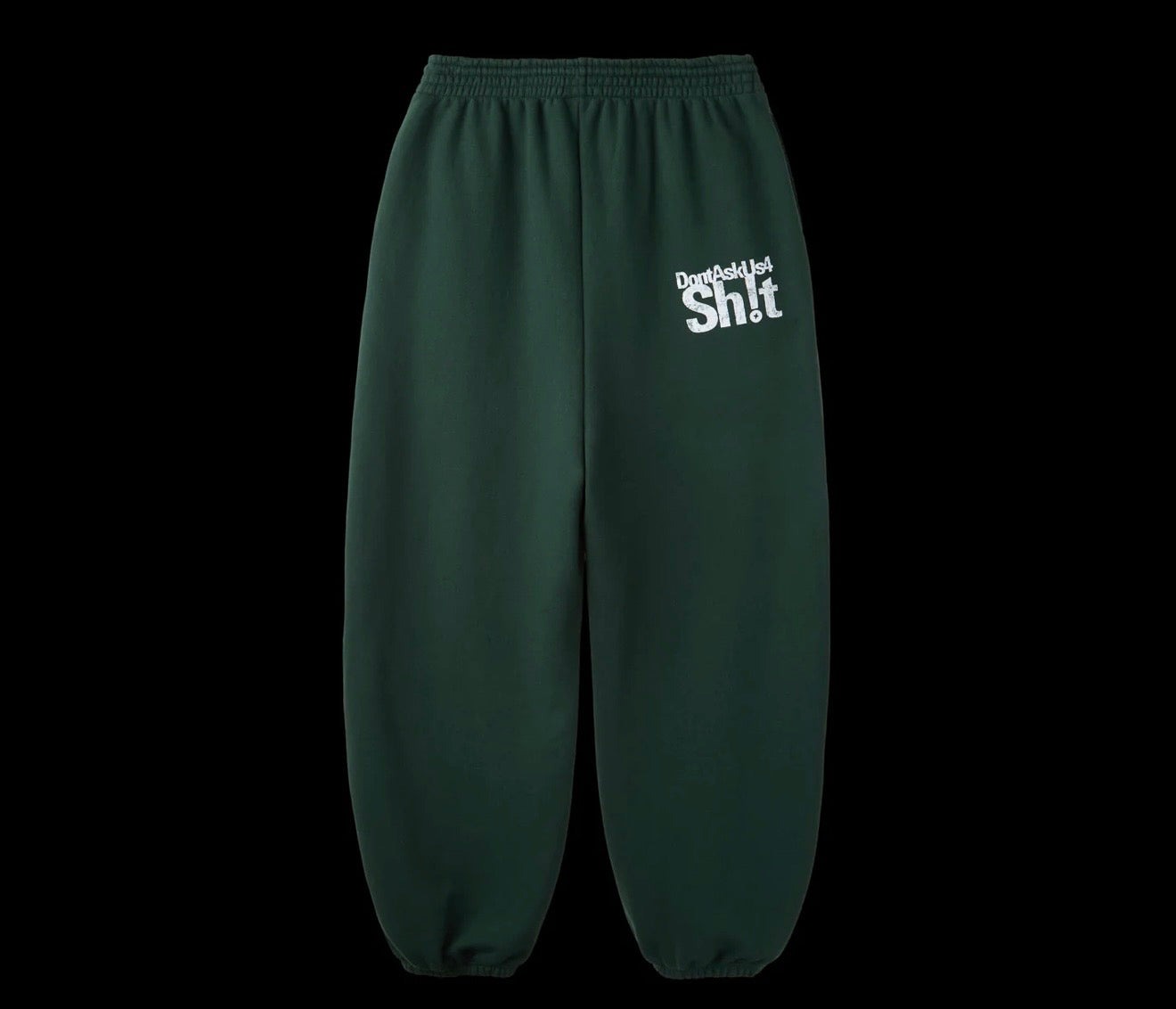 GV GALLERY X GREEDY UNIT “Green garbage sweats”